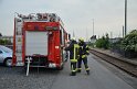 Kesselwagen undicht Gueterbahnhof Koeln Kalk Nord P027